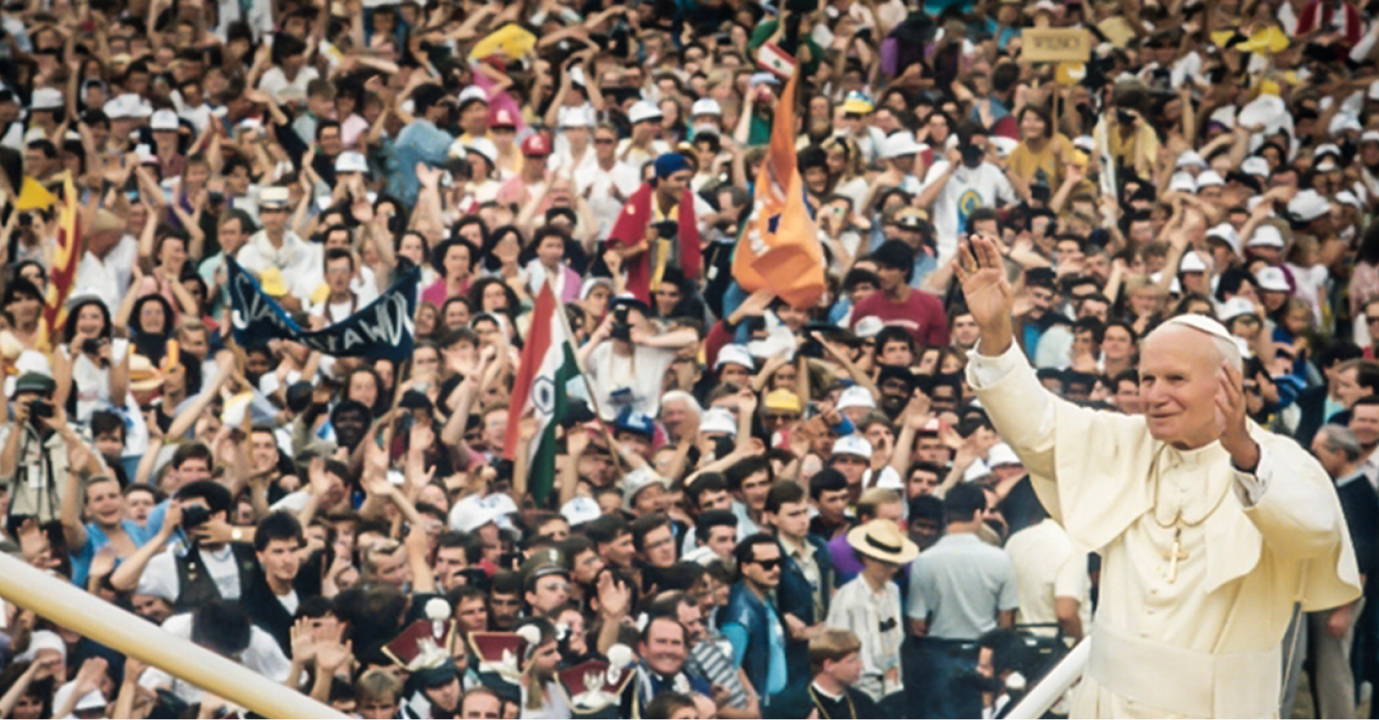 The image of Pope John Paul II